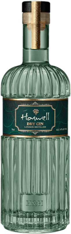 34,95 € Бесплатная доставка | Джин Haswell & Hastings London Distilled Объединенное Королевство бутылка 70 cl