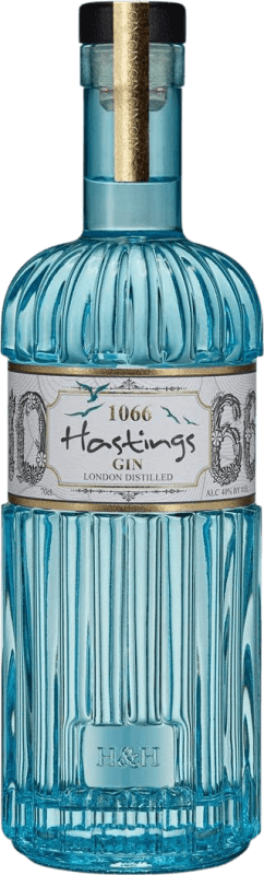 49,95 € Бесплатная доставка | Джин Haswell & Hastings 1066 London Distilled Dry Gin Объединенное Королевство бутылка 70 cl