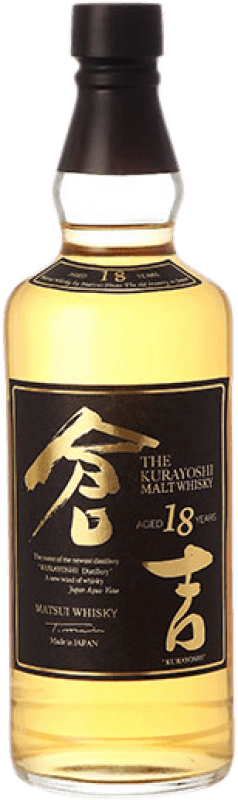 293,95 € Kostenloser Versand | Whiskey Single Malt The Kurayoshi Japan 18 Jahre Flasche 70 cl