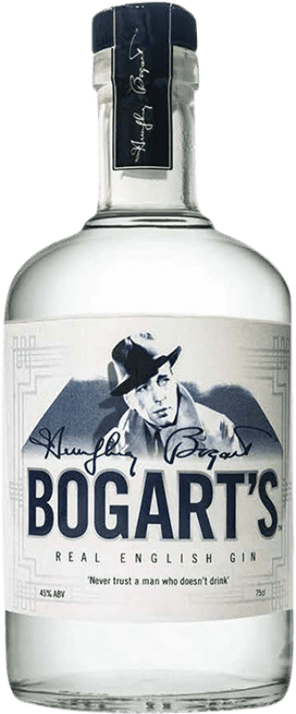 42,95 € Envio grátis | Genever Gin Bogart's Real English Estados Unidos 70 cl
