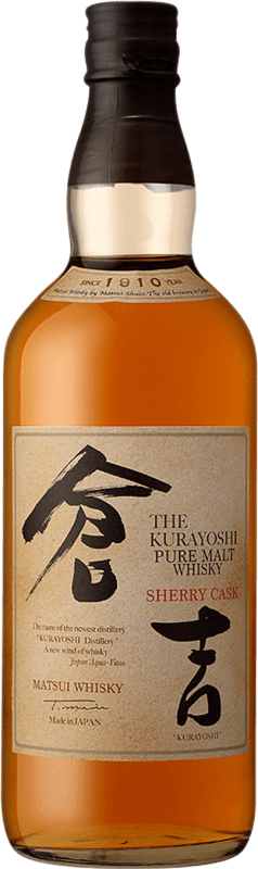 114,95 € 免费送货 | 单一麦芽威士忌 The Kurayoshi Sherry Cask Finish — 橡木桶陈酿收尾 日本 70 cl