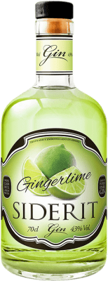 33,95 € Бесплатная доставка | Джин Siderit Gin Gingerlime Испания бутылка 70 cl