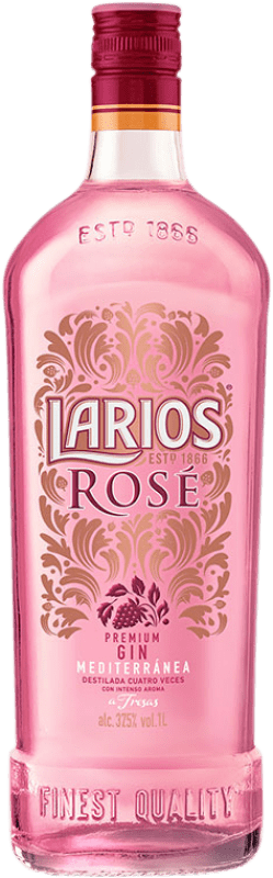29,95 € Kostenloser Versand | Gin Larios Rosé Spanien Flasche 1 L