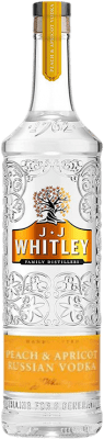 8,95 € 免费送货 | 伏特加 J.J. Whitley Russian 俄罗斯联邦 70 cl Apricot — 杏, Peach — 桃子