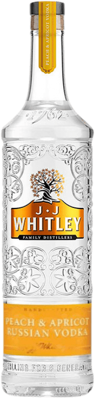 17,95 € Spedizione Gratuita | Vodka J.J. Whitley Peach & Apricot Russian Russia Bottiglia 70 cl