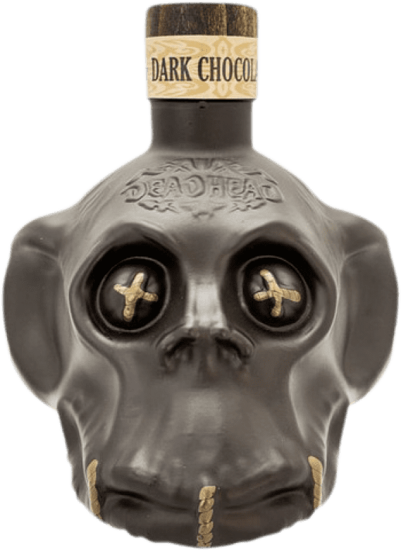 48,95 € Envío gratis | Ron Deadhead Rum Chocolate México 5 Años Botella 70 cl