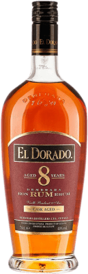 33,95 € 免费送货 | 朗姆酒 Demerara El Dorado 圭亚那 8 岁 瓶子 70 cl