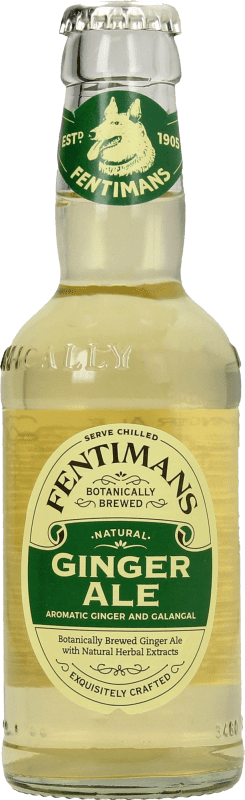 6,95 € 送料無料 | 4個入りボックス ソフトドリンク Fentimans イギリス 小瓶 20 cl Galangal — ガランガル, Ginger Ale — ジンジャーエール
