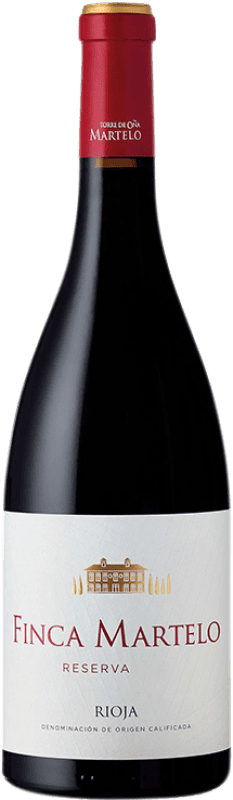 34,95 € Free Shipping | Red Wine Torre de Oña Finca Martelo Reserve — Aged D.O.Ca. Rioja Basque Country Spain Tempranillo, Garnacha — Grenache, Mazuelo, Viura Bottle 75 cl