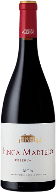 35,95 € Free Shipping | Red wine Torre de Oña Finca Martelo Reserve D.O.Ca. Rioja Basque Country Spain Tempranillo, Grenache, Mazuelo, Viura Bottle 75 cl