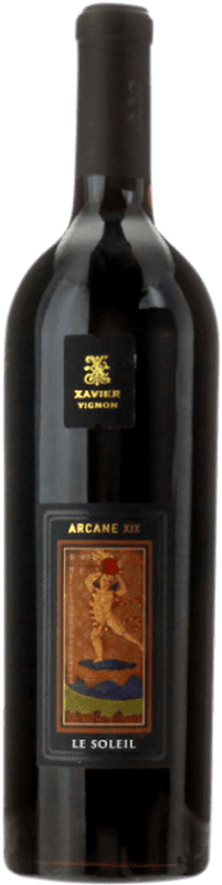 28,95 € Free Shipping | Red wine Xavier Vignon Arcane Le Soleil A.O.C. Côtes du Rhône Villages Rhône France Syrah, Grenache, Monastrell Bottle 75 cl