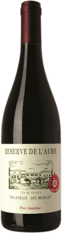 8,95 € Envío gratis | Vino tinto Brotte Reserve de l'Aube Reserva Francia Merlot, Syrah Botella 75 cl