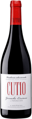 13,95 € Free Shipping | Red wine Navascués Mas de Mancuso Cutio D.O. Cariñena Aragon Spain Grenache, Carignan Bottle 75 cl