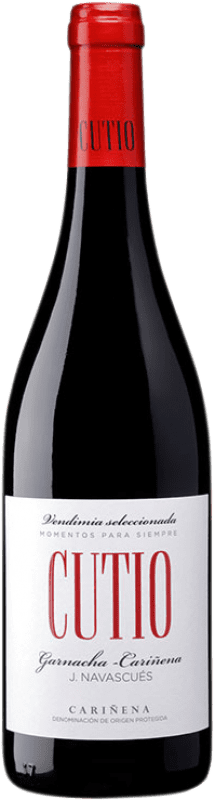 8,95 € Kostenloser Versand | Rotwein J. Navascués Mas de Mancuso Cutio D.O. Cariñena Aragón Spanien Garnacha — Grenache, Cariñena — Carignan 75 cl