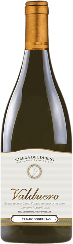 19,95 € Spedizione Gratuita | Vino bianco Valduero Blanco D.O. Ribera del Duero Castilla y León Spagna Albillo Bottiglia 75 cl