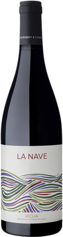 16,95 € Envio grátis | Vinho tinto MacRobert & Canals La Nave D.O.Ca. Rioja La Rioja Espanha Tempranillo, Grenache, Mazuelo Garrafa 75 cl