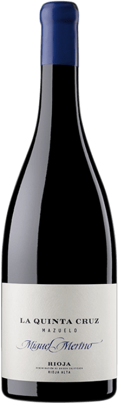 37,95 € Envio grátis | Vinho tinto Miguel Merino La Quinta Cruz D.O.Ca. Rioja La Rioja Espanha Mazuelo Garrafa 75 cl
