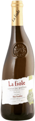 24,95 € Бесплатная доставка | Белое вино Brotte La Fiole Blanc A.O.C. Côtes du Rhône Рона Франция Grenache White, Viognier, Clairette Blanche бутылка 75 cl