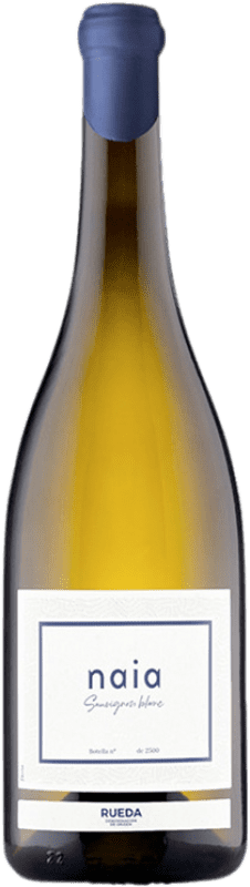 25,95 € Envío gratis | Vino blanco Naia D.O. Rueda Castilla y León España Sauvignon Blanca Botella 75 cl