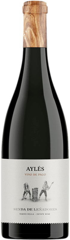 16,95 € Free Shipping | Red wine Pago de Aylés Senda de Leñadores D.O.P. Vino de Pago Aylés Aragon Spain Tempranillo, Merlot, Grenache, Cabernet Sauvignon Bottle 75 cl
