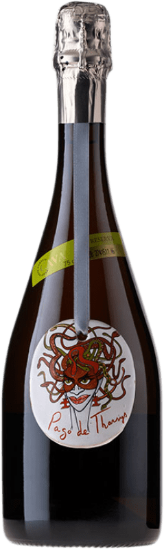 32,95 € Kostenloser Versand | Rosé Sekt Pago de Tharsys Rosado Brut Natur Große Reserve D.O. Cava Kastilien und León Spanien Grenache Flasche 75 cl