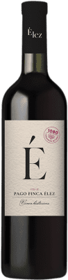 13,95 € Envío gratis | Vino tinto 1080 Vinos en Altura É D.O.P. Vino de Pago Finca Élez Castilla la Mancha España Syrah Botella 75 cl