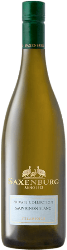 18,95 € Бесплатная доставка | Белое вино Saxenburg Yamazakura I.G. Stellenbosch Стелленбош Южная Африка Sauvignon White бутылка 75 cl