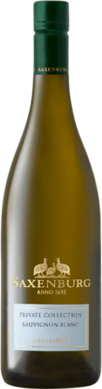 13,95 € Spedizione Gratuita | Vino bianco Saxenburg Private Collection I.G. Stellenbosch Stellenbosch Sud Africa Sauvignon Bianca Bottiglia 75 cl