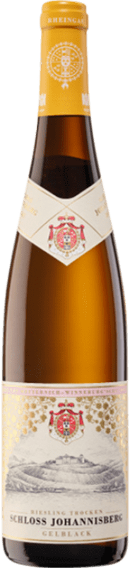 19,95 € Spedizione Gratuita | Vino bianco Johannisberg Gelblack Feinherb Q.b.A. Rheingau Rheingau Germania Riesling Bottiglia 75 cl