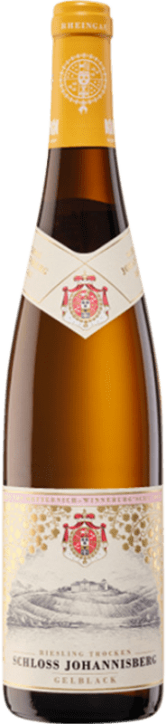 19,95 € Spedizione Gratuita | Vino bianco Johannisberg Gelblack Semisecco Semidolce Q.b.A. Rheingau Rheingau Germania Riesling Bottiglia 75 cl