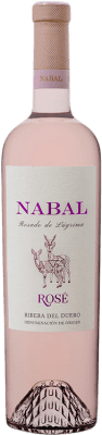 11,95 € 免费送货 | 桃红葡萄酒 Nabal Rosé — 桃红葡萄酒 D.O. Ribera del Duero 卡斯蒂利亚莱昂 西班牙 Tempranillo — 丹魄, Garnacha — 歌海娜, Albillo — 阿尔比略 75 cl