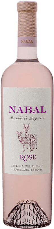 11,95 € Spedizione Gratuita | Vino Rosato Nabal Rosé — Rosato D.O. Ribera del Duero Castilla y León Spagna Tempranillo, Garnacha — Grenache, Albillo 75 cl