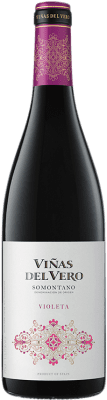 17,95 € Free Shipping | Red wine Viñas del Vero Violeta D.O. Somontano Aragon Spain Syrah, Grenache Bottle 75 cl