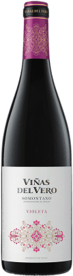 16,95 € Free Shipping | Red Wine Viñas del Vero Violeta D.O. Somontano Aragon Spain Syrah — Shiraz, Garnacha — Grenache Bottle 75 cl