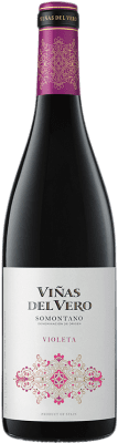 15,95 € Envío gratis | Vino tinto Viñas del Vero Violeta D.O. Somontano Aragón España Syrah, Garnacha Botella 75 cl