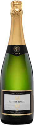 6,95 € 送料無料 | 白スパークリングワイン Marqués de La Concordia MM Selección Especial Brut Macabeo, Xarel·lo, Parellada ボトル 75 cl