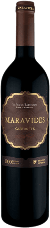 13,95 € Envio grátis | Vinho tinto Balmoral Maravides I.G.P. Vino de la Tierra de Castilla Castela-Mancha Espanha Cabernet Sauvignon Garrafa 75 cl