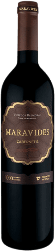 8,95 € Envío gratis | Vino tinto Balmoral Maravides I.G.P. Vino de la Tierra de Castilla Castilla la Mancha España Cabernet Sauvignon Botella 75 cl
