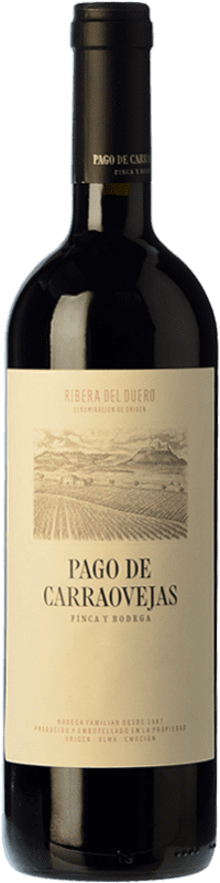 102,95 € 送料無料 | 赤ワイン Pago de Carraovejas 高齢者 D.O. Ribera del Duero カスティーリャ・イ・レオン スペイン Tempranillo, Merlot, Cabernet Sauvignon マグナムボトル 1,5 L