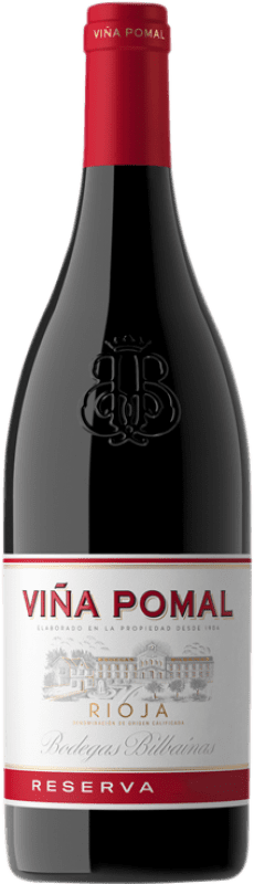 42,95 € Envío gratis | Vino tinto Bodegas Bilbaínas Viña Pomal Reserva D.O.Ca. Rioja La Rioja España Tempranillo Botella Magnum 1,5 L