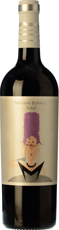 7,95 € Spedizione Gratuita | Vino Rosso Volver Madame Bobalú Giovane D.O. Valencia Levante Spagna Bobal 75 cl