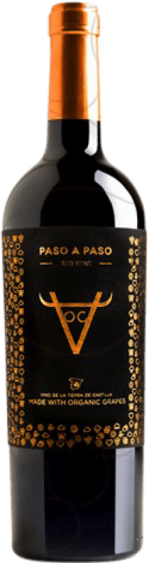 9,95 € Бесплатная доставка | Красное вино Volver Paso a Paso Orgánico D.O. La Mancha Castilla la Mancha y Madrid Испания Tempranillo бутылка 75 cl
