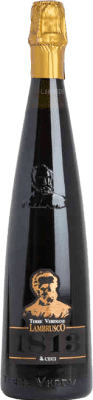 15,95 € Free Shipping | Red sparkling Ceci Terre Verdiane I.G.T. Emilia Romagna Italy Lambrusco Bottle 75 cl