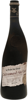 61,95 € Бесплатная доставка | Красное вино Brotte La Fiole du Pape A.O.C. Châteauneuf-du-Pape Прованс Франция Syrah, Grenache, Mourvèdre, Cinsault бутылка 75 cl