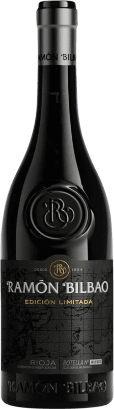 15,95 € Бесплатная доставка | Красное вино Ramón Bilbao Edición Limitada старения D.O.Ca. Rioja Ла-Риоха Испания Tempranillo бутылка 75 cl