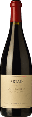 74,95 € Бесплатная доставка | Красное вино Artadi Quintanilla D.O.Ca. Rioja Ла-Риоха Испания Tempranillo бутылка 75 cl