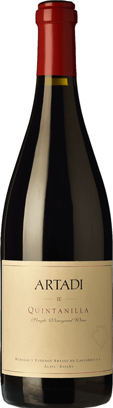 83,95 € Бесплатная доставка | Красное вино Artadi Quintanilla D.O.Ca. Rioja Ла-Риоха Испания Tempranillo — Темпранильо Бутылка 75 cl