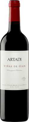 34,95 € 免费送货 | 红酒 Artadi Viñas de Gain 岁 D.O.Ca. Rioja 拉里奥哈 西班牙 Tempranillo 瓶子 75 cl