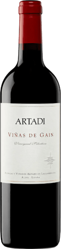 34,95 € 免费送货 | 红酒 Artadi Viñas de Gain 岁 D.O.Ca. Rioja 拉里奥哈 西班牙 Tempranillo 瓶子 75 cl