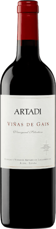 34,95 € Envío gratis | Vino tinto Artadi Viñas de Gain Crianza D.O.Ca. Rioja La Rioja España Tempranillo Ecológico Botella 75 cl